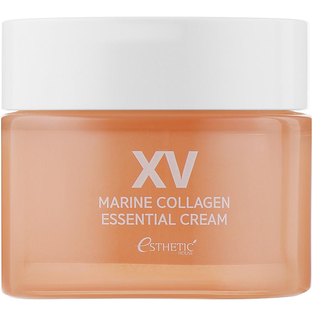 Крем для обличчя зволожуючий Esthetic House Marine Collagen Essential Cream з морським колагеном 50 мл (1127038080)