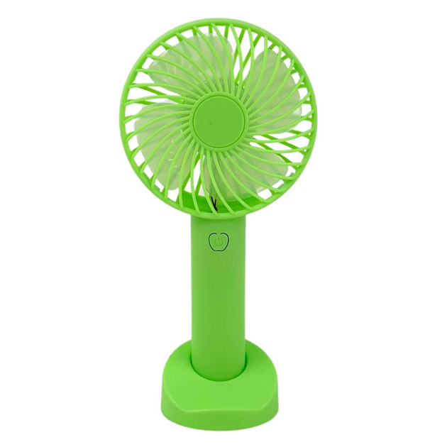 Вентилятор портативний WX6502 8,5 см Зелений (2569А)