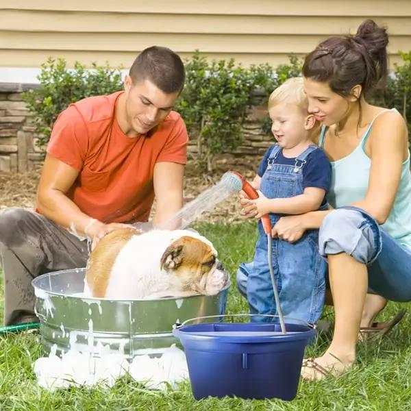 Походный душ с аккумулятором и LED-дисплеем шланг/портативный насос 2 м - фото 6 Походный душ с аккумулятором и LED-дисплеем шланг/портативный насос 2 м - фото 6