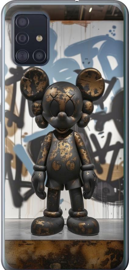 Чехол на Samsung Galaxy A51 2020 A515F Bronze kaws v2 (6098u-1827-42517)