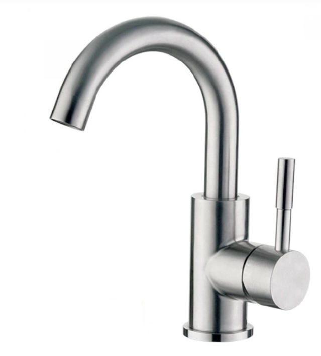 Змішувач для умивальника MIXXUS SUS-001-C нержавіюча сталь SUS304 (MI0788)