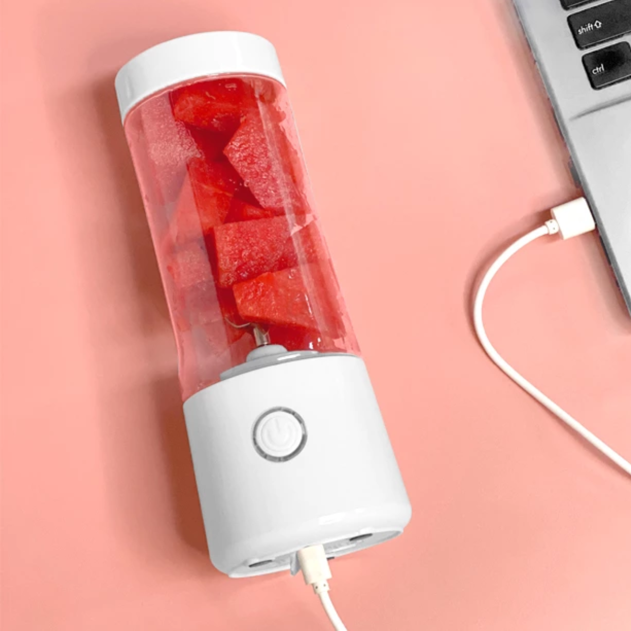 Соковижималка портативна електрична DC-7SM USB-зарядка 400 мл та потужність 18000 об/хв (DC-75M) - фото 3 Соковижималка портативна електрична DC-7SM USB-зарядка 400 мл та потужність 18000 об/хв (DC-75M) - фото 3