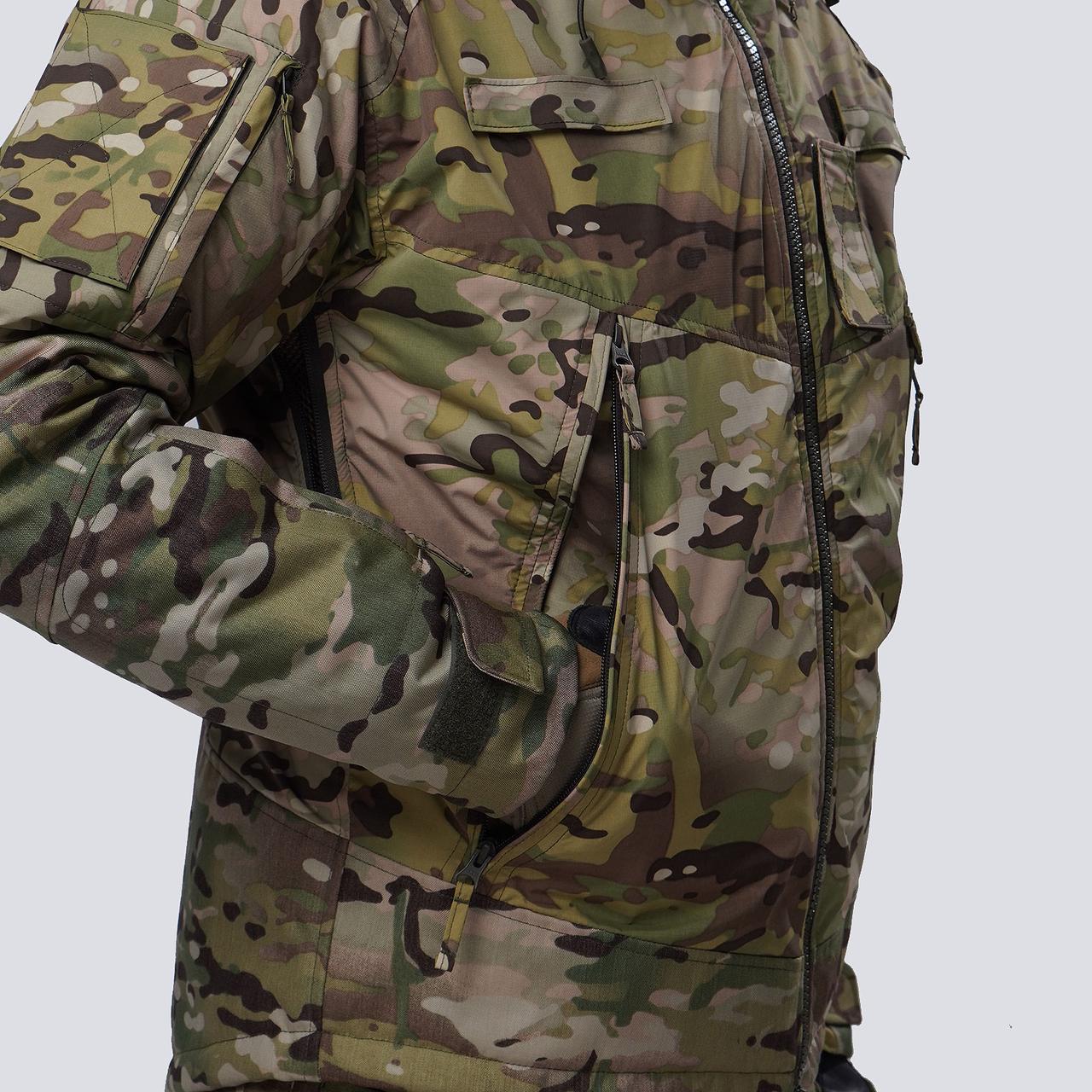 Куртка військова зимова UATAC Membrane Climashield Apex XL Multicam (2093671222) - фото 4 Куртка військова зимова UATAC Membrane Climashield Apex XL Multicam (2093671222) - фото 4