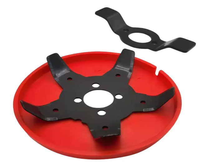 Диск насадка для мотокосы разрыхлитель грунта и прополки 140 мм 5 зубов