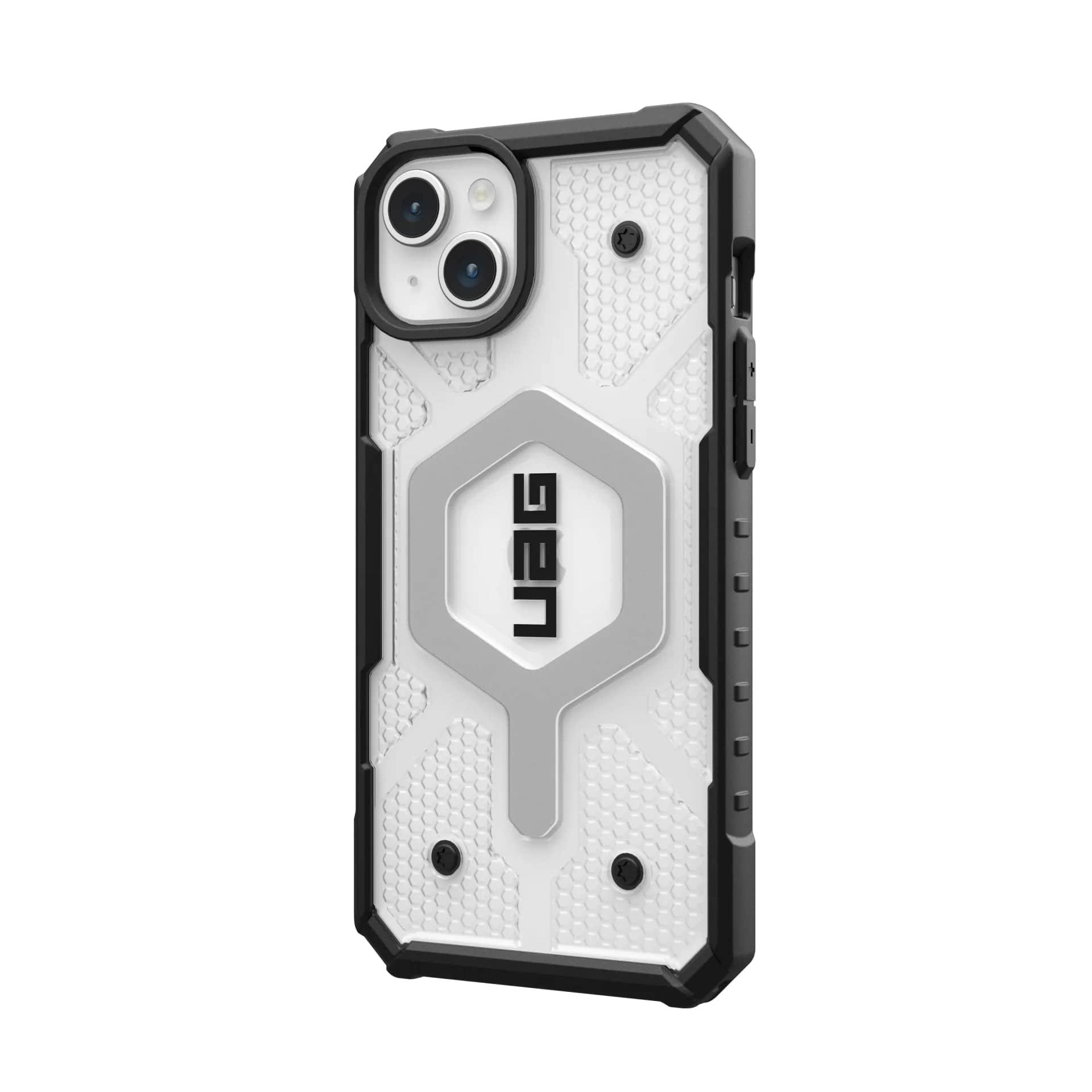 Чехол накладка для телефона UAG Pathfinder Magsafe Apple iPhone 15 Plus Прозрачный - фото 3