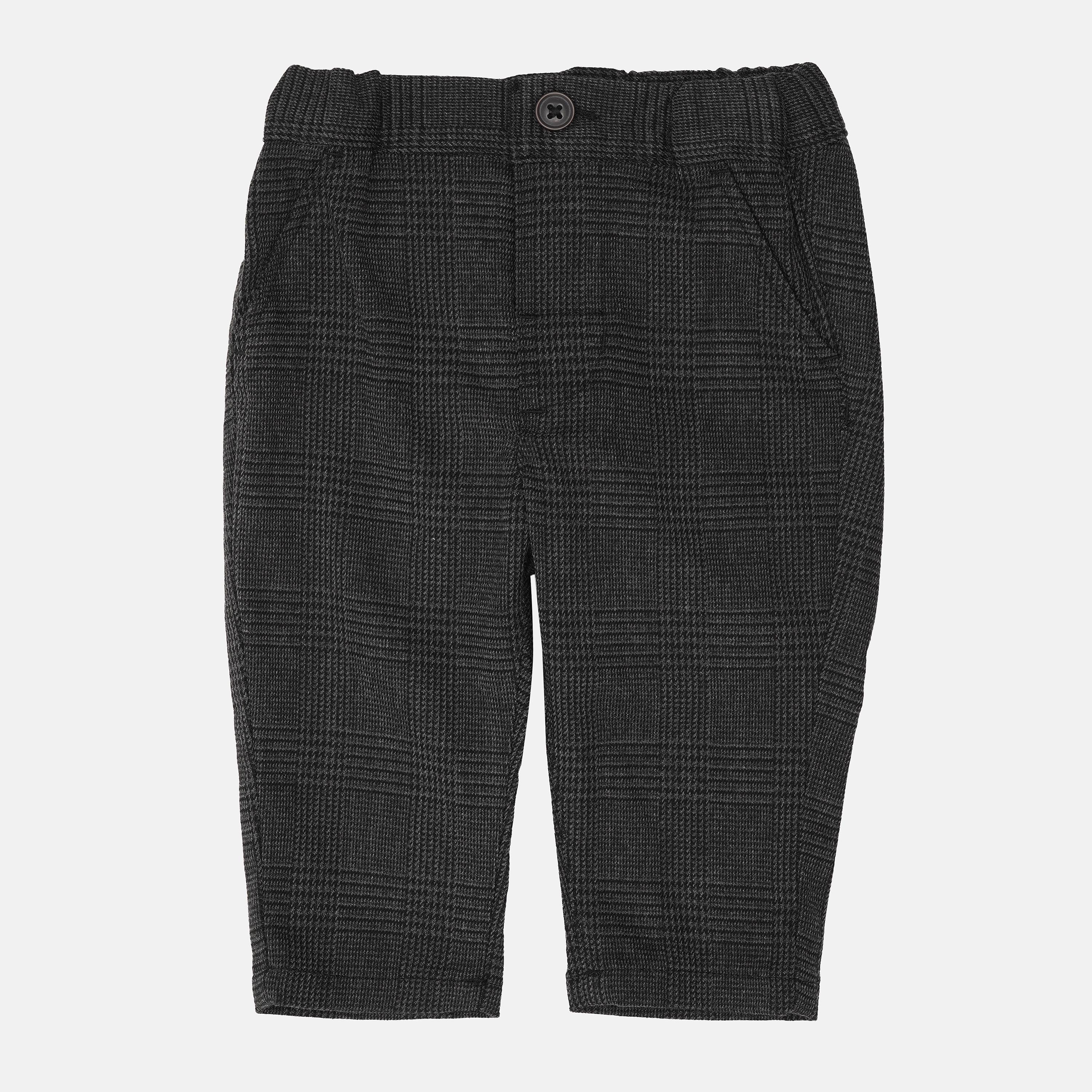 Брюки H&M клетка 68 см Серо-черный (23047920260) Брюки H&M клетка 68 см Серо-черный (23047920260)