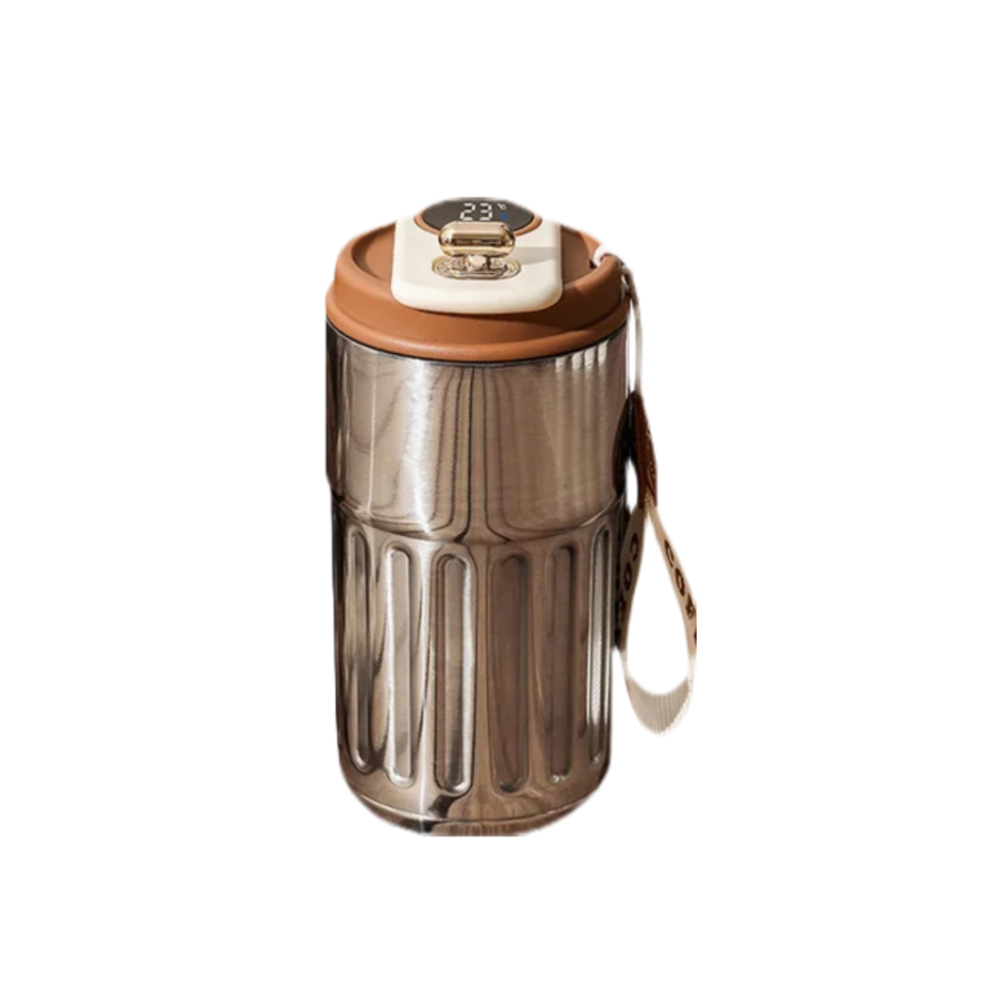 Термокружка KVöRTA 450 мл з нержавіючої сталі з дисплеєм температури