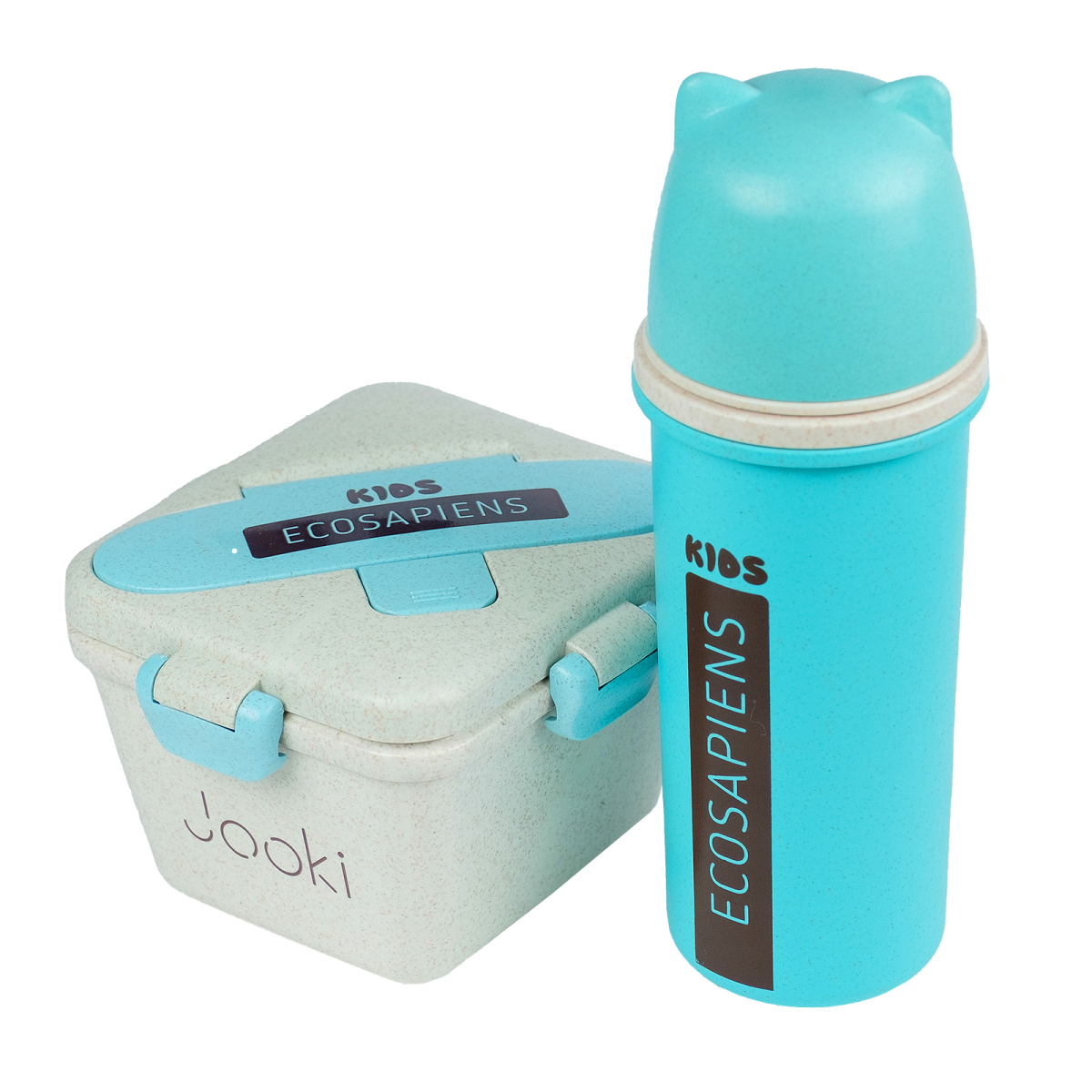 Ланч набор эко Ecosapiens Kids термобутылка 500 мл/ланч-бокс 750 мл (539)
