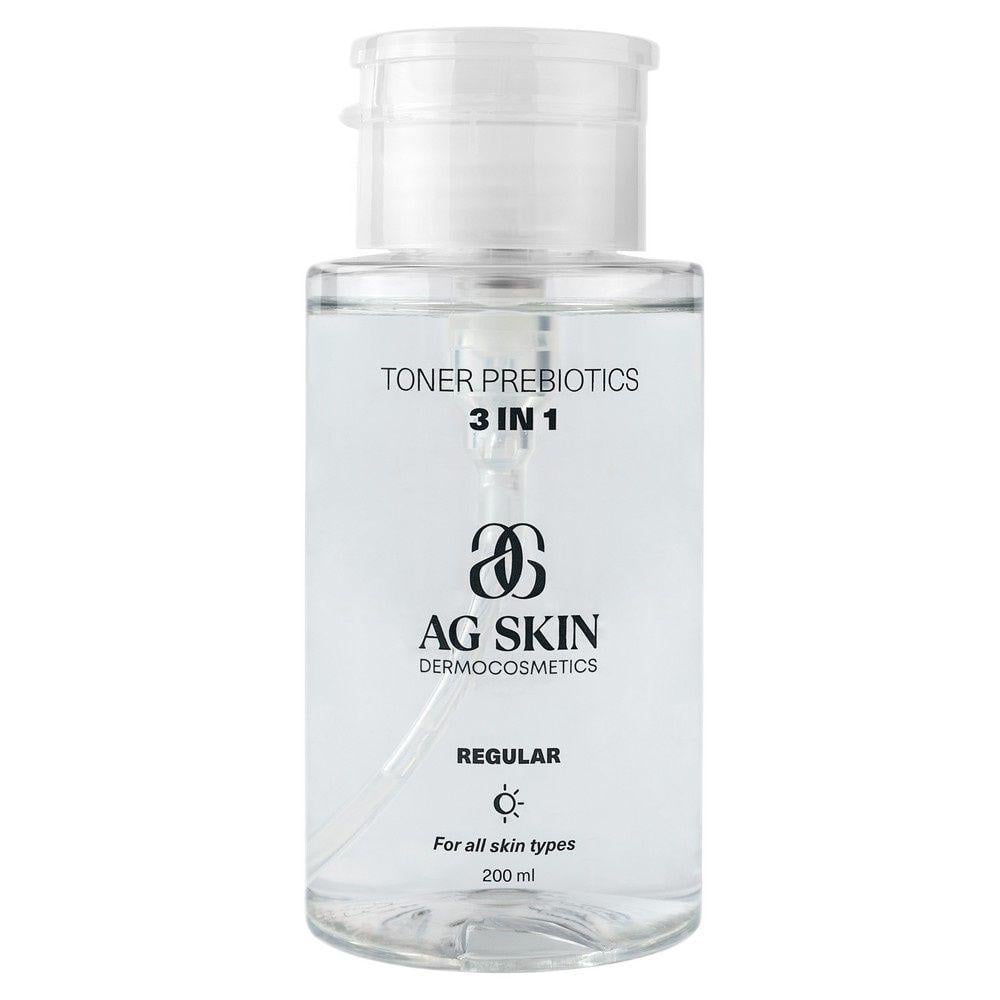 Тоник с пребиотиками AG Skin PREBIOTIC TONER 3в1 200 мл (2471829067)