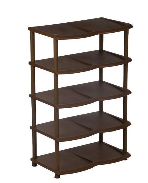 Стелаж для обуви Ozgen Plastik SH02 Brown (36498)
