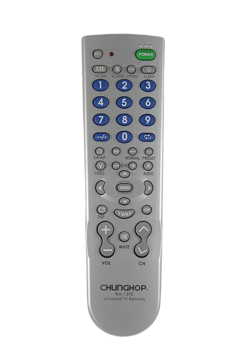 Универсальный пульт Chunghop RM-139E (2112765260)