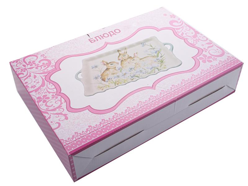 Блюдо Lefard Пасхальний кролик 36 см (358-962) - фото 2 Блюдо Lefard Пасхальний кролик 36 см (358-962) - фото 2