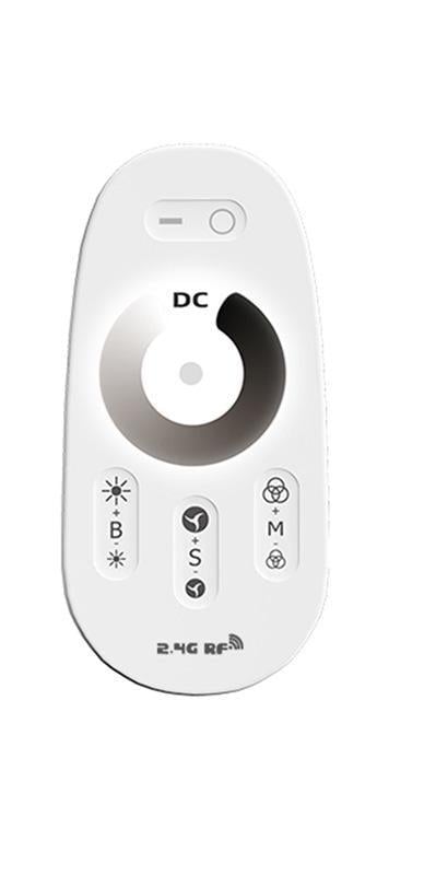 Пульт управления Prolum Series HomeLink Wi-Fi Tuya Touch с димером Белый (29014738)