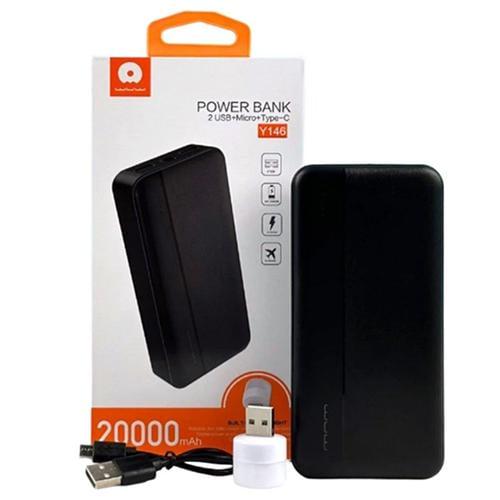 Повербанк Wuw Y146 20000 mAh Black (25441885)