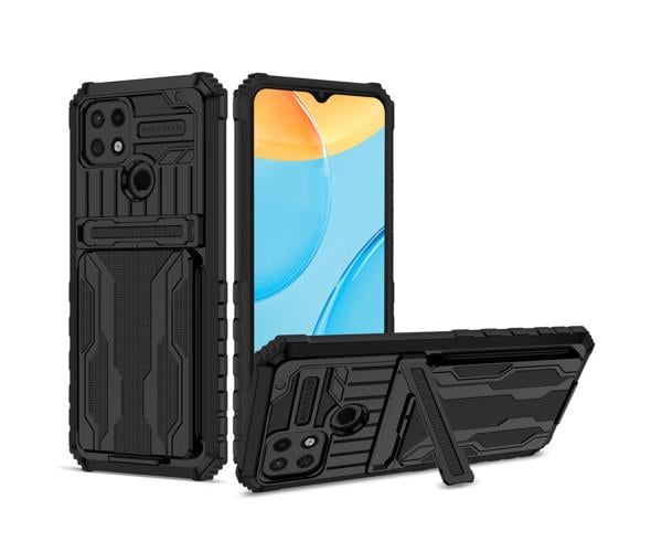Чехол-накладка Armor Case with Card Slot для Realme C25Y / C21Y Чёрный