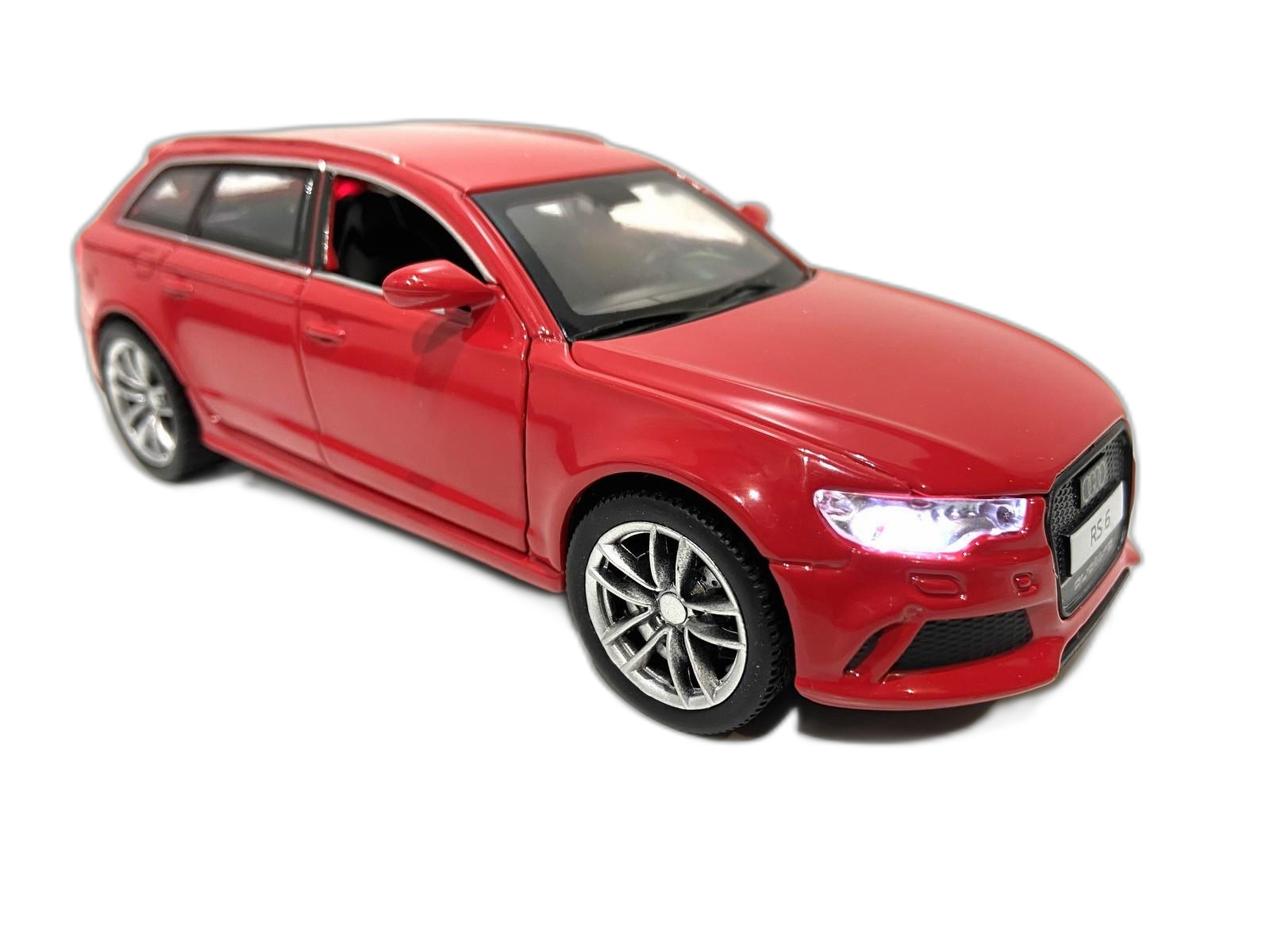 Машинка TK Union Group Audi RS6 1:32 Красный (81432)