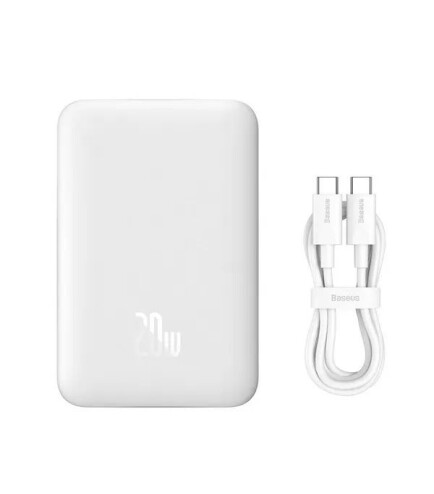 Повербанк BASEUS 10000 mAh/20 W White