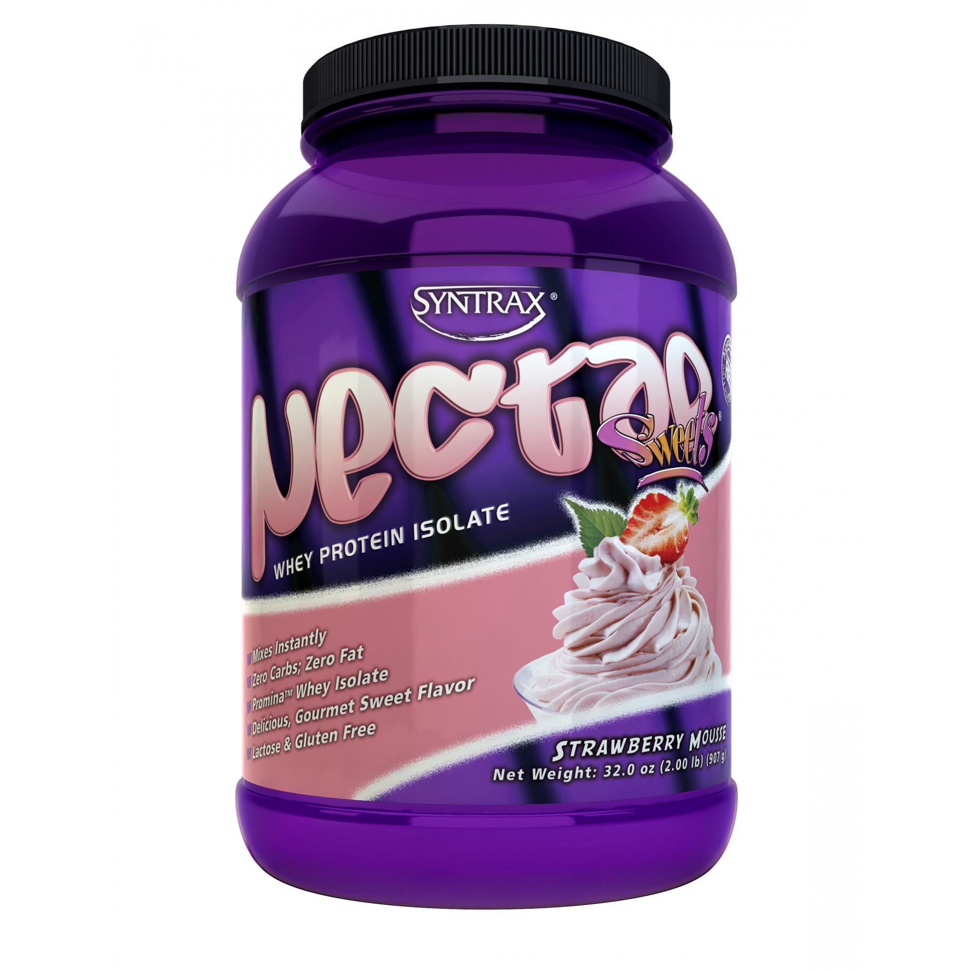 Протеин изолят Nectar 907 г Strawberry Mousse