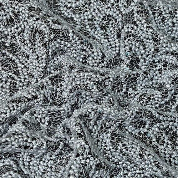 Ткань гипюр IDEIA Venezia 1,3 м Серый (2200004145174)