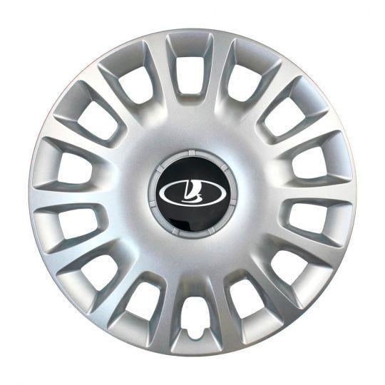 Колпаки автомобильные SKS 109 R13 с логотипом Lada 4 шт. Серебристый (109-lada)