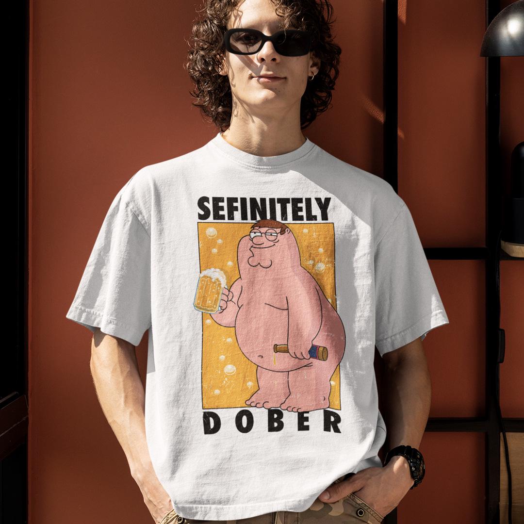 Футболка унисекс Family Guy Sefinitely Dober XL Белый (00000009925)