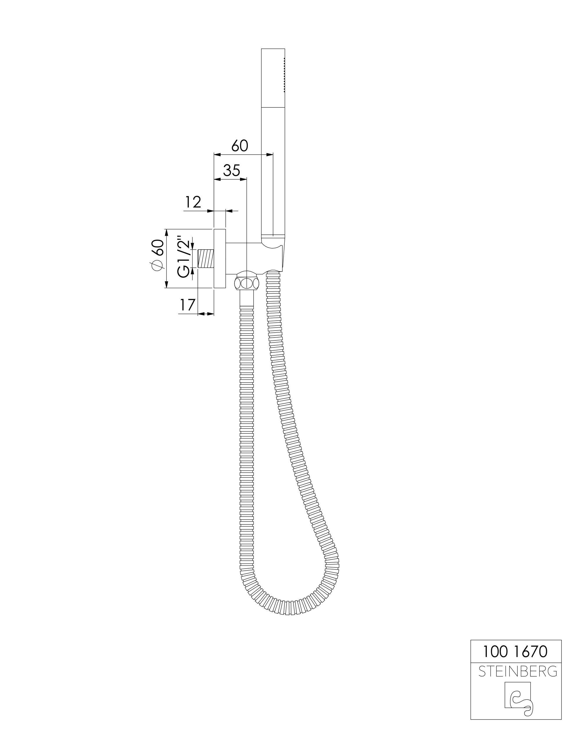 Душовий комплект Steinberg Serie 100 100 1670-EXPO Хром (91702) - фото 2