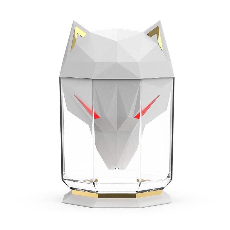 Зволожувач повітря RIAS LH-J009 Голова вовка з RGB підсвічуванням 650 мл White (3_06903)