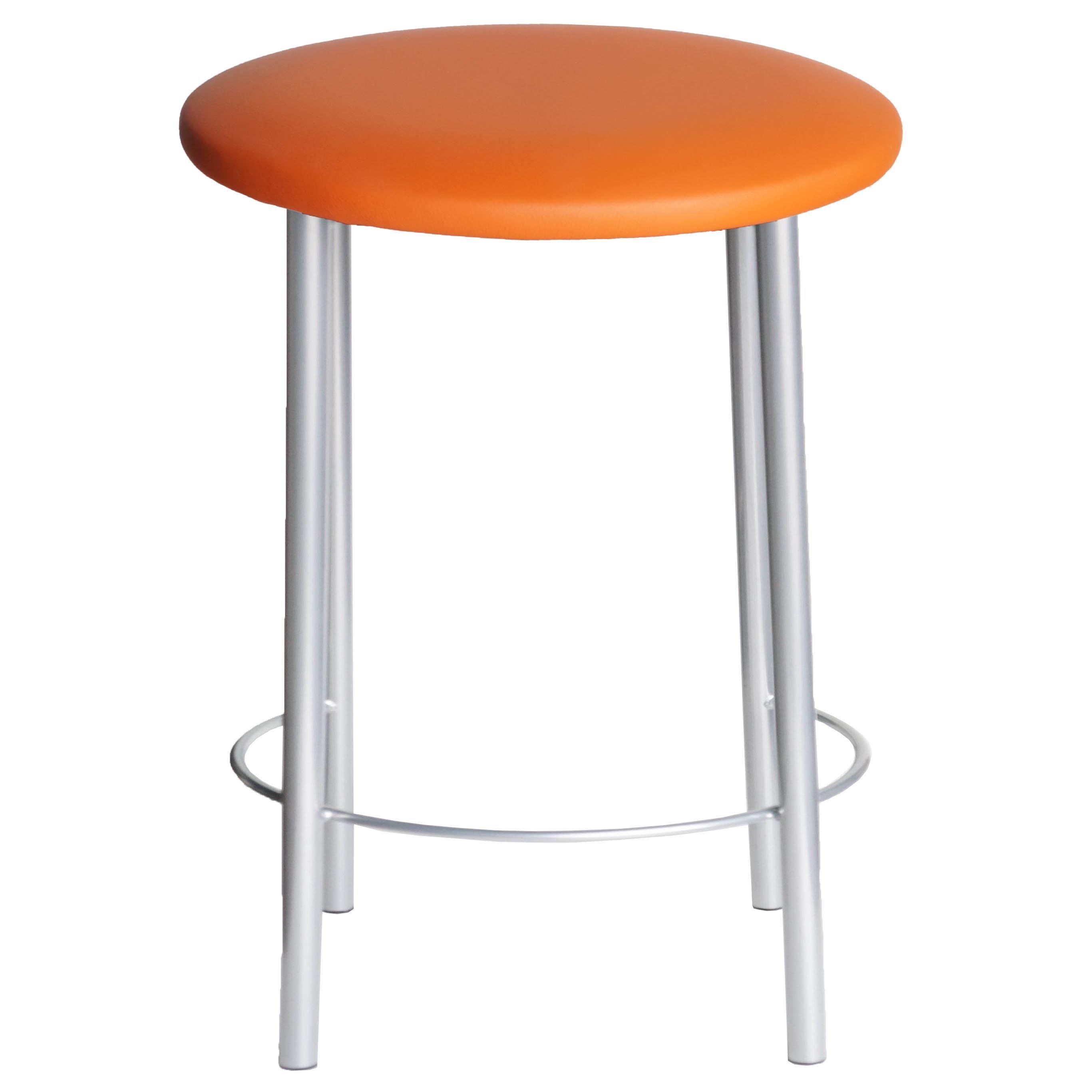 Полубарный табурет Марко кожзаменитель Оранжевый (U25941-03)