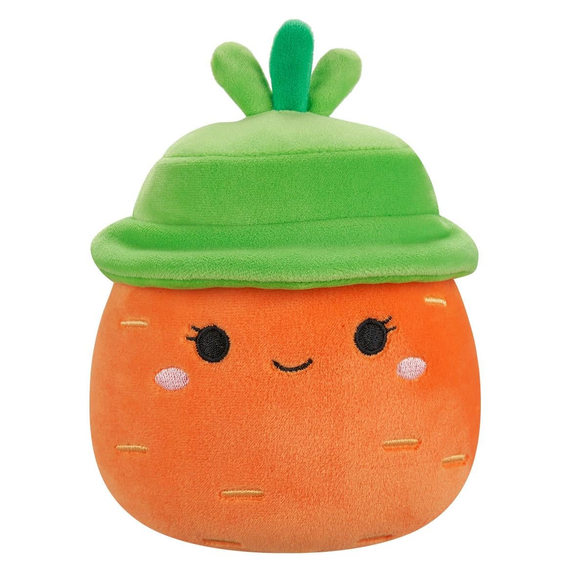 Игрушка мягкая SQUISHMALLOWS Морковка Каролина в шляпе 19 см