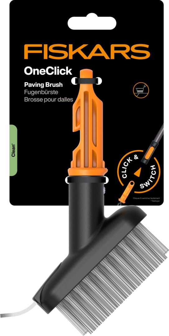Насадка-щетка Fiskars OneClick для чистки швов (1080697)