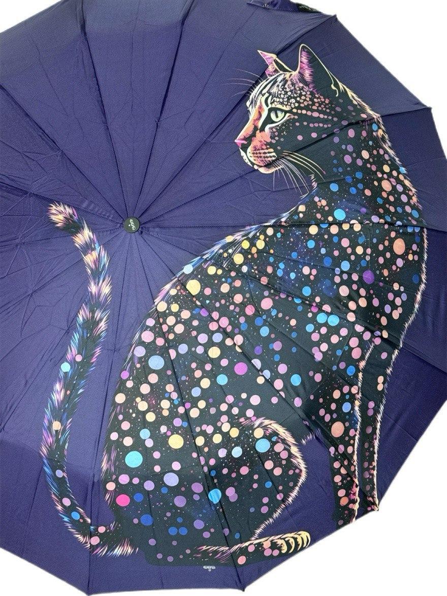 Парасолька жіноча автоматична Три Слона 14 спиць антивітер (272) - фото 2 Парасолька жіноча автоматична Три Слона 14 спиць антивітер (272) - фото 2