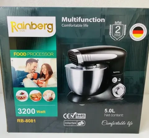 Тестомес Rainberg 8081 3200 Вт (2665899744) - фото 4 Тестомес Rainberg 8081 3200 Вт (2665899744) - фото 4