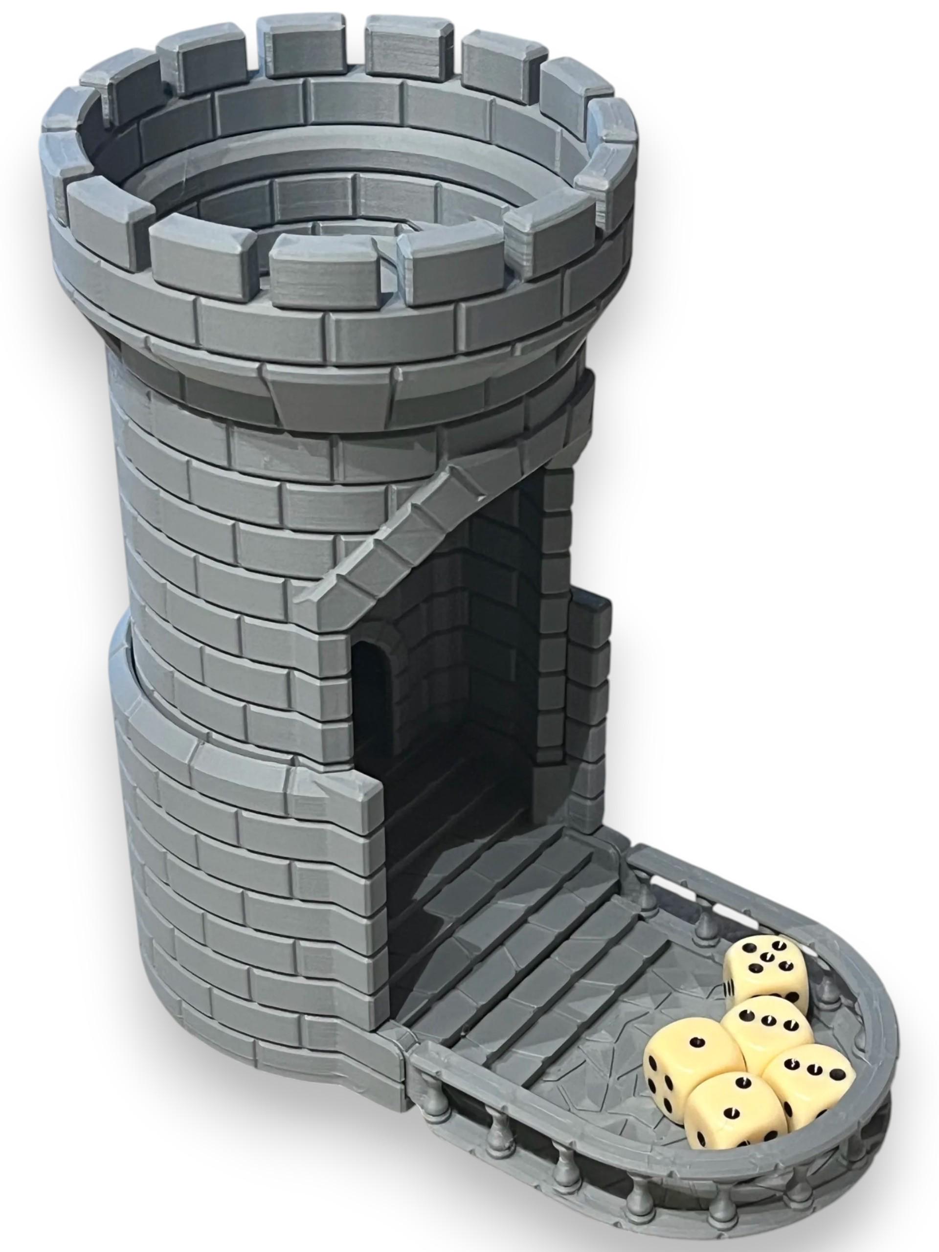 Башня для настольных игр Dice Tower SmashGate Серый (0699-1) - фото 2