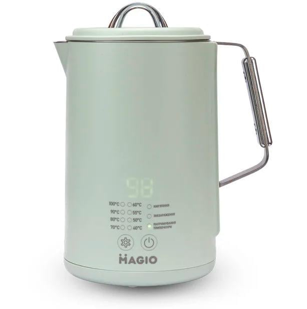 Электрочайник-термос Magio МG-515 1,5 л 1500 Вт Зеленый (iz16834)