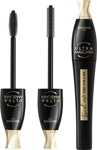 Тушь для ресниц объем и подкручивание Bourjois Twist Up The Volume 8 мл Ultra Black (106771)