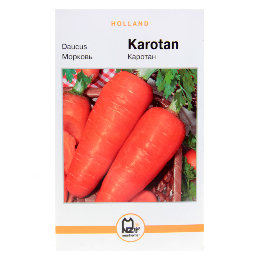 Насіння моркви Каротан середньостигла 10 г (25735)