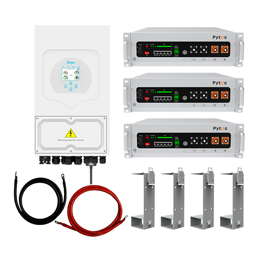 Комплект автономного енергопостачання Deye SUN-8K-SG05LP1-EU 8kW та Pytes V5 15,36kWh White (31330140)