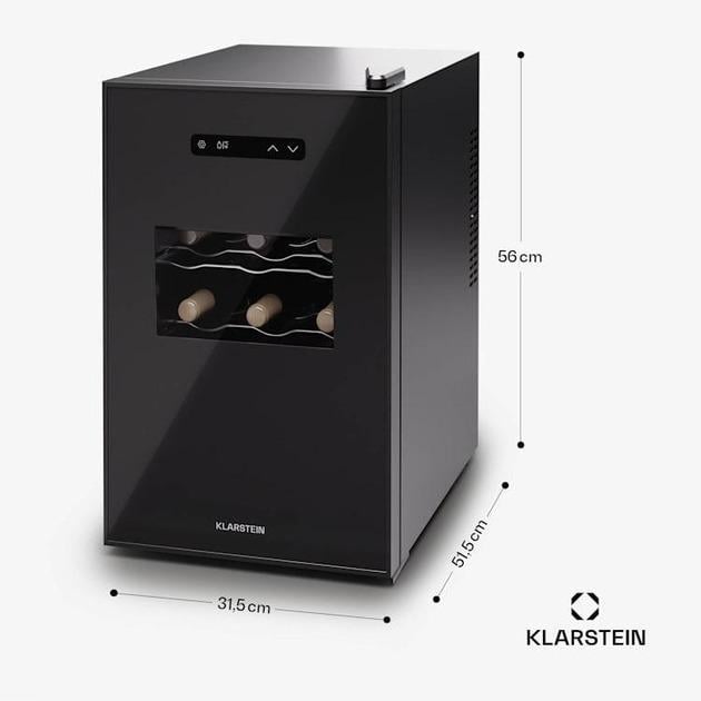 Винный холодильник KLARSTEIN Silent Vino 15 Uno (10045377) - фото 3 Винный холодильник KLARSTEIN Silent Vino 15 Uno (10045377) - фото 3