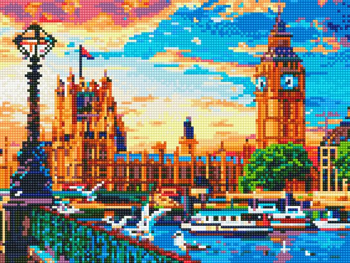 Алмазная мозаика Rainbow Art Биг-Бен 30x40 см (EJ1250)
