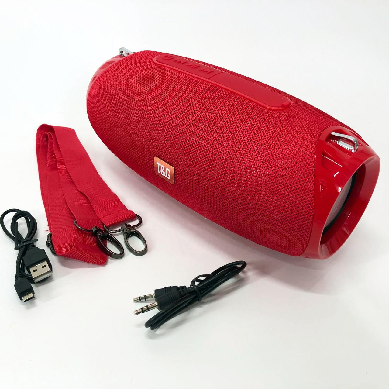 Портативная Bluetooth колонка TG534 SD IPX5 с ремешком Красный - фото 18 Портативная Bluetooth колонка TG534 SD IPX5 с ремешком Красный - фото 18