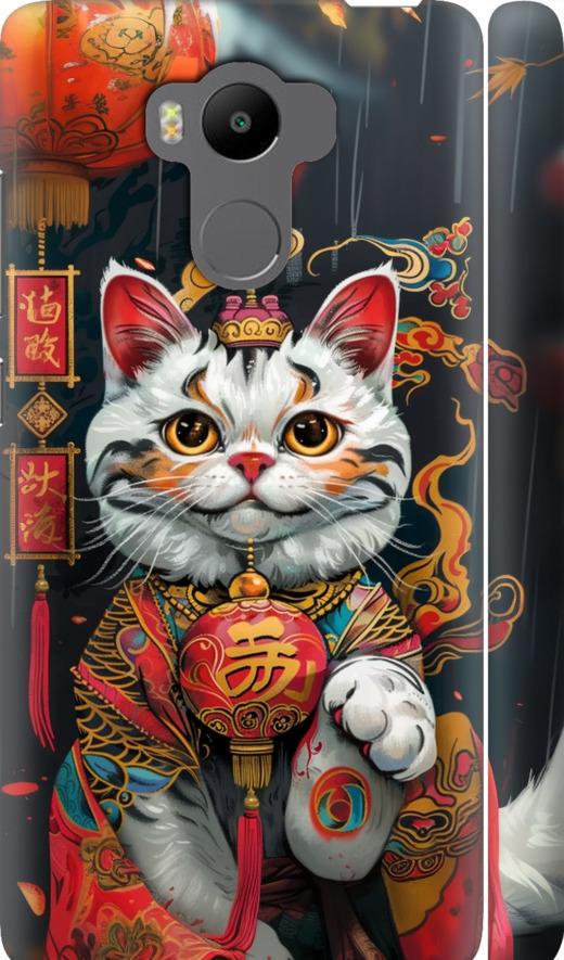 Чехол на Xiaomi Redmi 4 Prime China Cat v2 (6135m-437-42517)