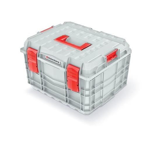 Ящик для инструмента Kistenberg C Block Pro 18" 45х38х29 см Серый/Красный (KXC454030-4C)