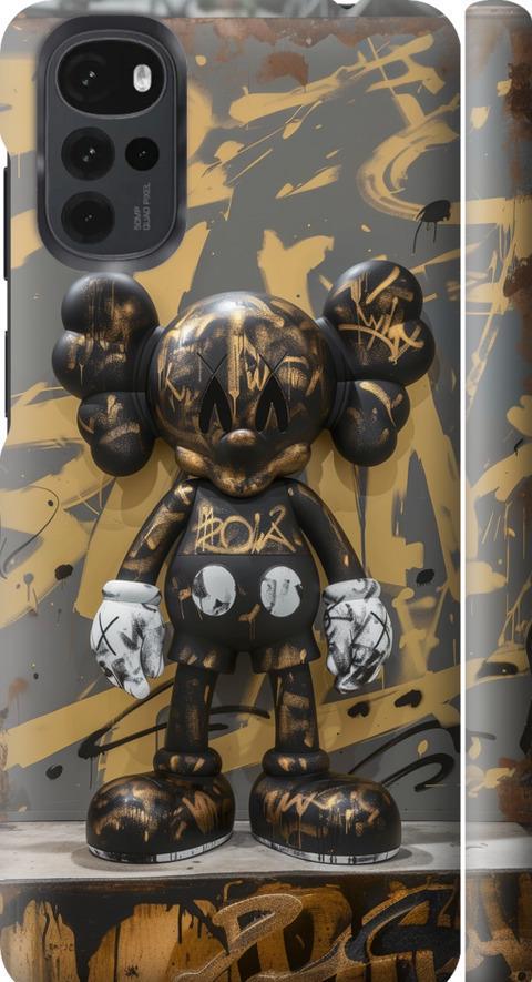 Чехол на Motorola G22 Bronze kaws (6097m-2681-42517)