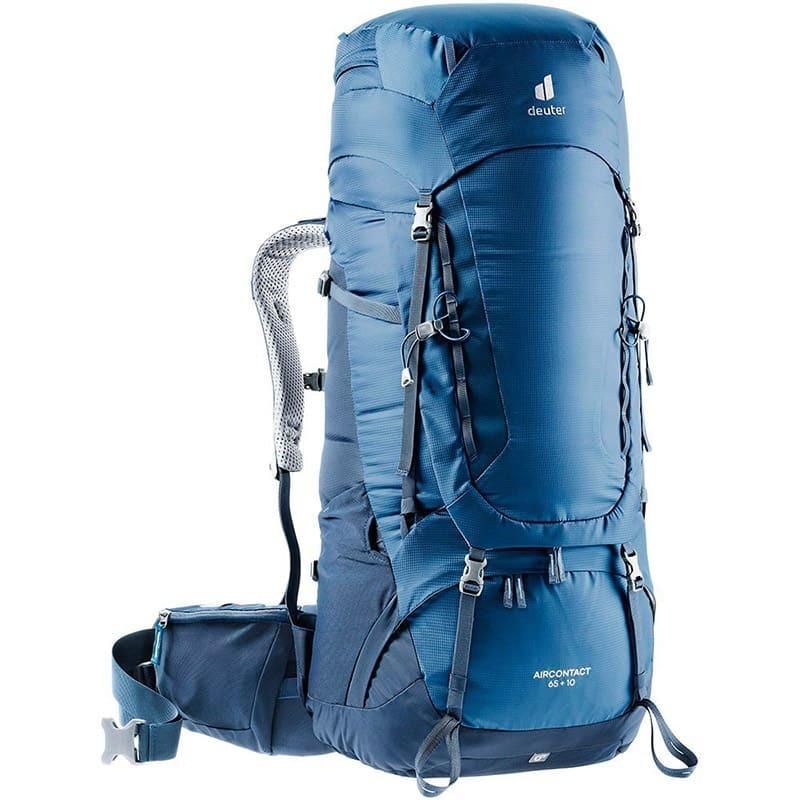 Рюкзак туристический Deuter Aircontact 65+10 л Midnight/Navy (3320521 3365)