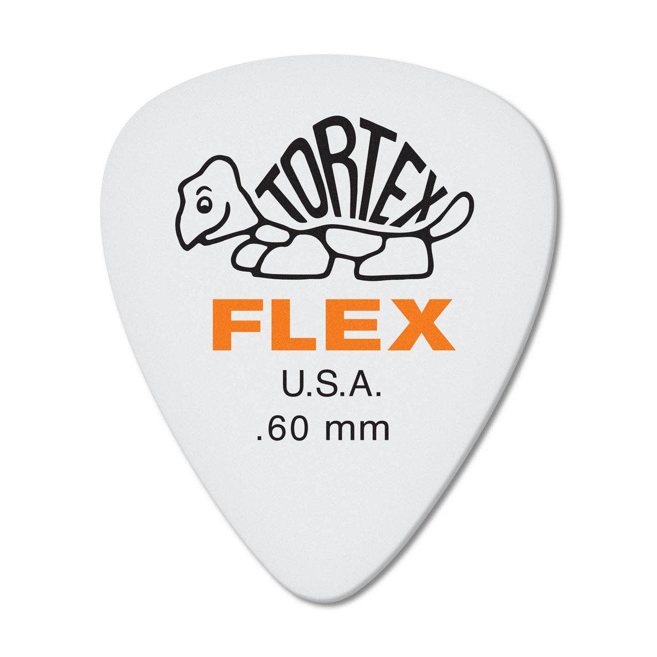 Медиатор Dunlop 428P.60 Tortex Flex Standard .60 мм 12 шт. (125925)