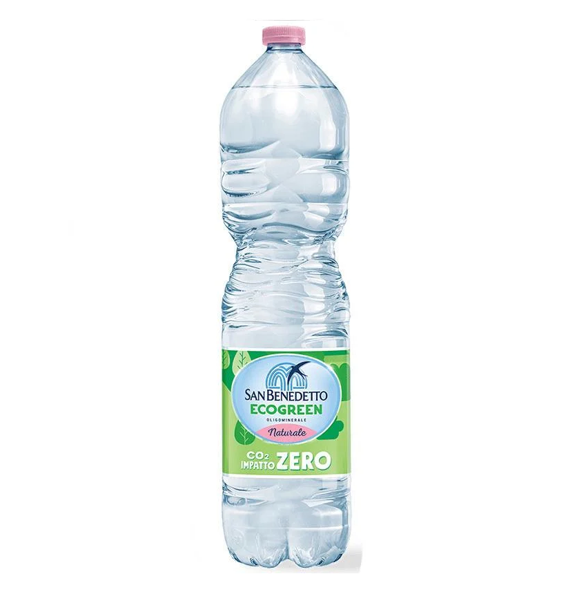 Вода минеральная негазированная San Benedetto EcoGreen 6 шт. х 1,5 л (18173)