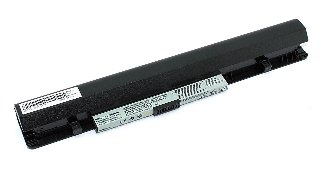 Аккумулятор для ноутбука Lenovo L12C3A01 IdeaPad S210 10.8V Black 2200mAh OEM