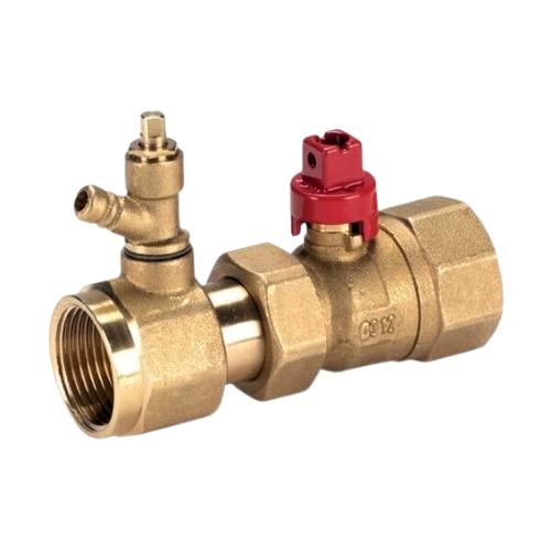 Кран кульовий Herz 3/4" для підключення розширювального бака