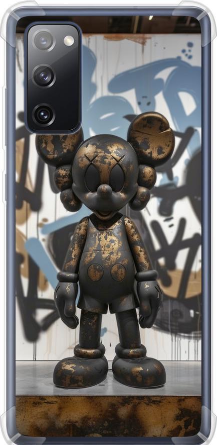 Чехол на Samsung Galaxy S20 FE G780F Bronze kaws v2 (6098sp-2075-42517)