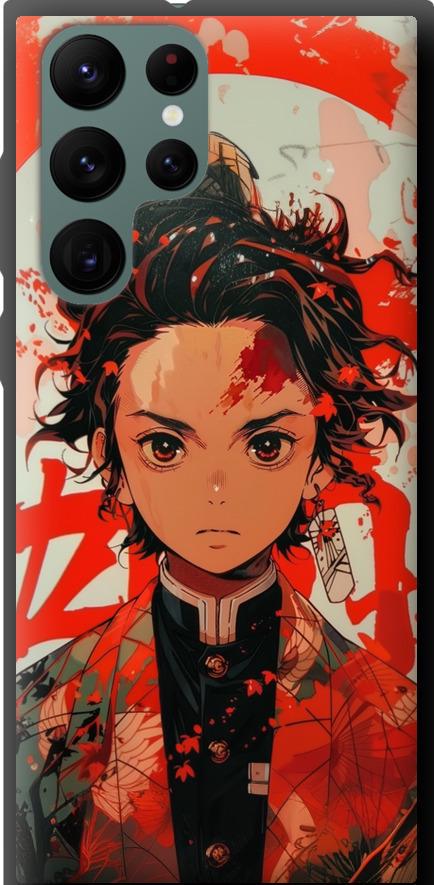 Чехол на Samsung Galaxy S22 Ultra Тандзиро Камадо (6131b-2500-42517)